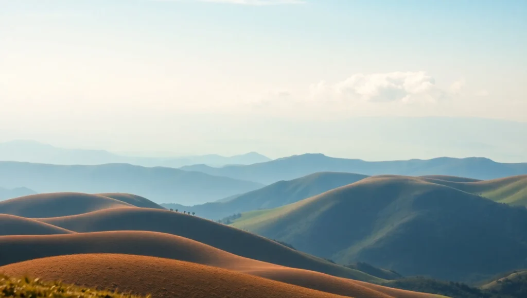 Berglandschaft im Morgenlicht – Symbol für Vision und Zukunft in der Nachfolge